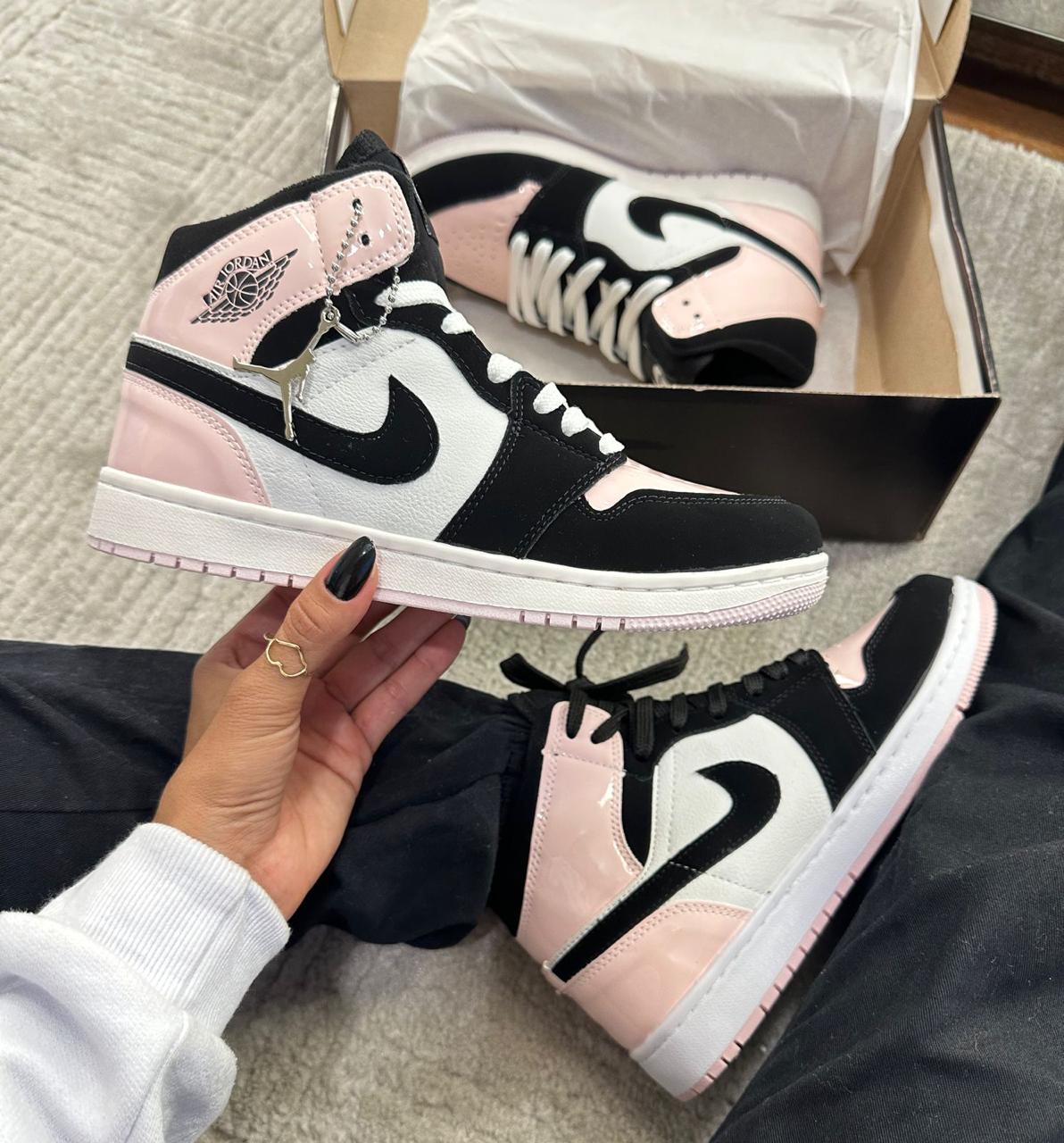 Air Jordan 1 High "Pink/Black" 🇧🇷